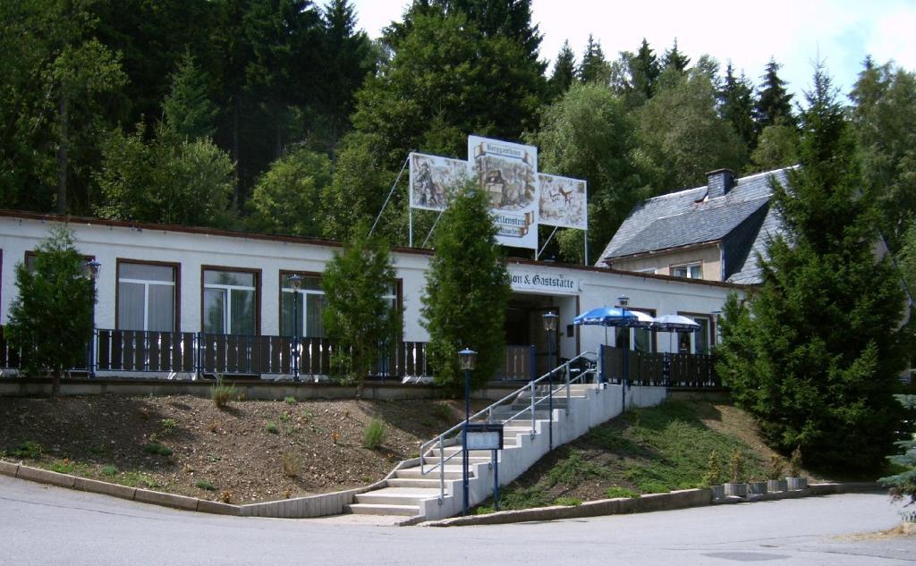 Pension Und Berggasthaus Kapellenstein Geyer ภายนอก รูปภาพ