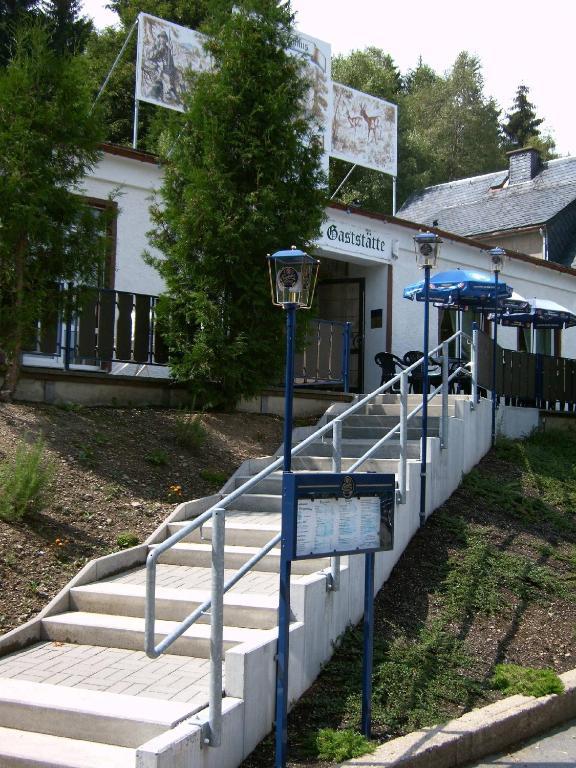 Pension Und Berggasthaus Kapellenstein Geyer ภายนอก รูปภาพ